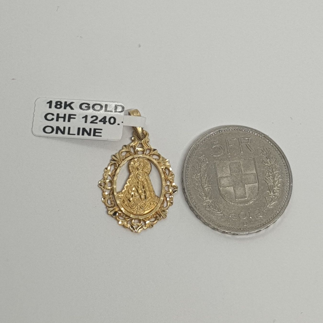 Ciondoli: Echt 18K Gold - Buddah Anhänger – Usato da Luzern venduto da Luzern-Goldhaus 2