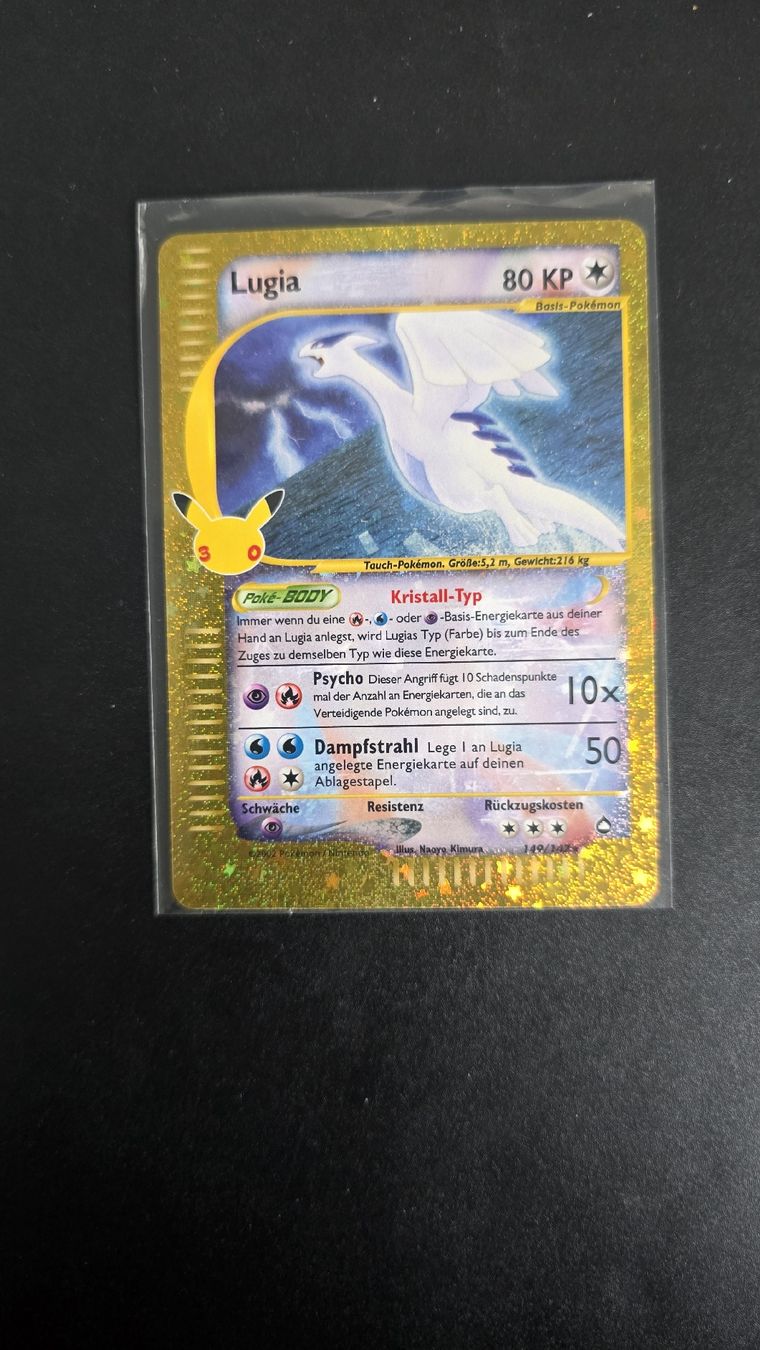 Pokémon Carte collezionabili: Lugia 149/147 - 30th Collection.  – Nuovo e nell'imballaggio originale da Uttigen venduto da JessiGr92