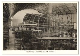 Fotografie Nachkriegs-Luftschiff LZ 126,