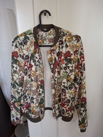 Bomber fleuri Zara S