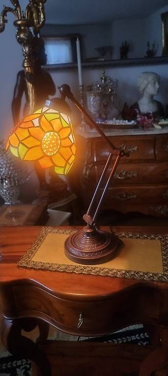 Lampade: Tiffany Lampe, Schreibtischlampe – Nuovo e nell'imballaggio originale da Kaufdorf venduto da Nati-Nati 3