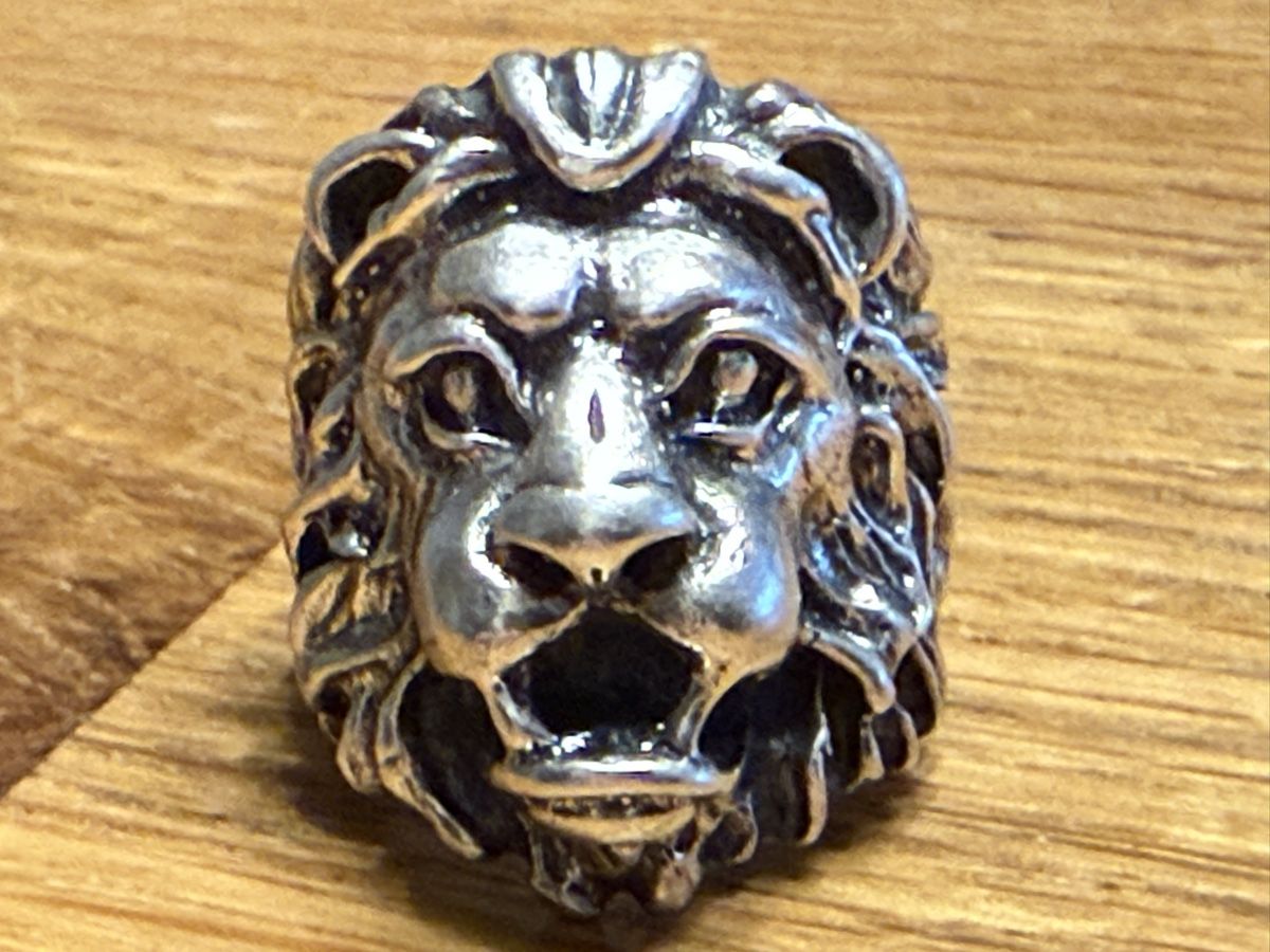 Bagues: Ring Löwe Kopf Silber 925 Löwen Fingerring – D'occasion à Goldach par Donpancho