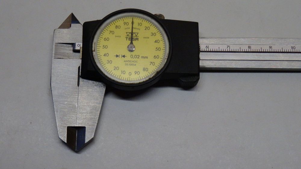 Kozelo Federgelenk-Schublehre 5 Zoll - Präzisionswerkzeug Für Metallbearbeitung