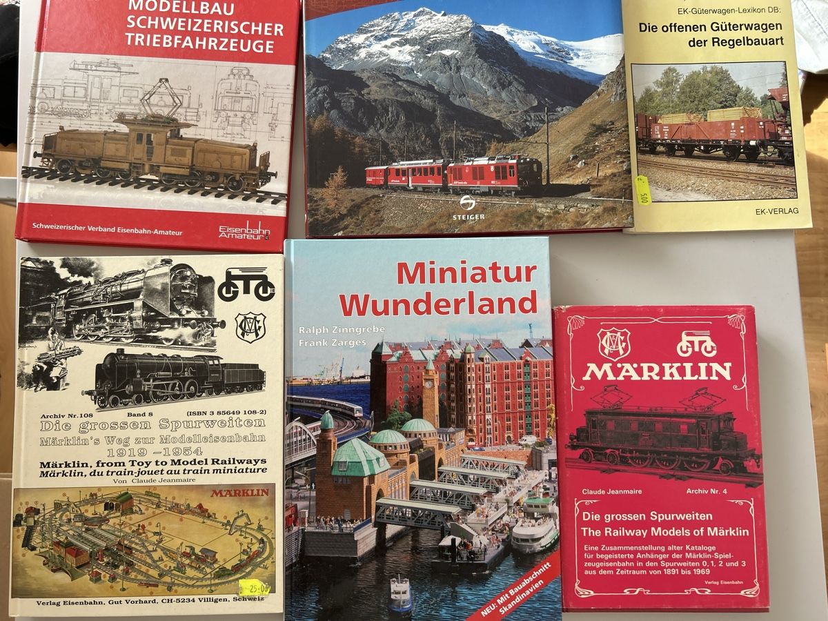 Bücher: Lot de livres trains – Gebraucht aus Veytaux von ccristina