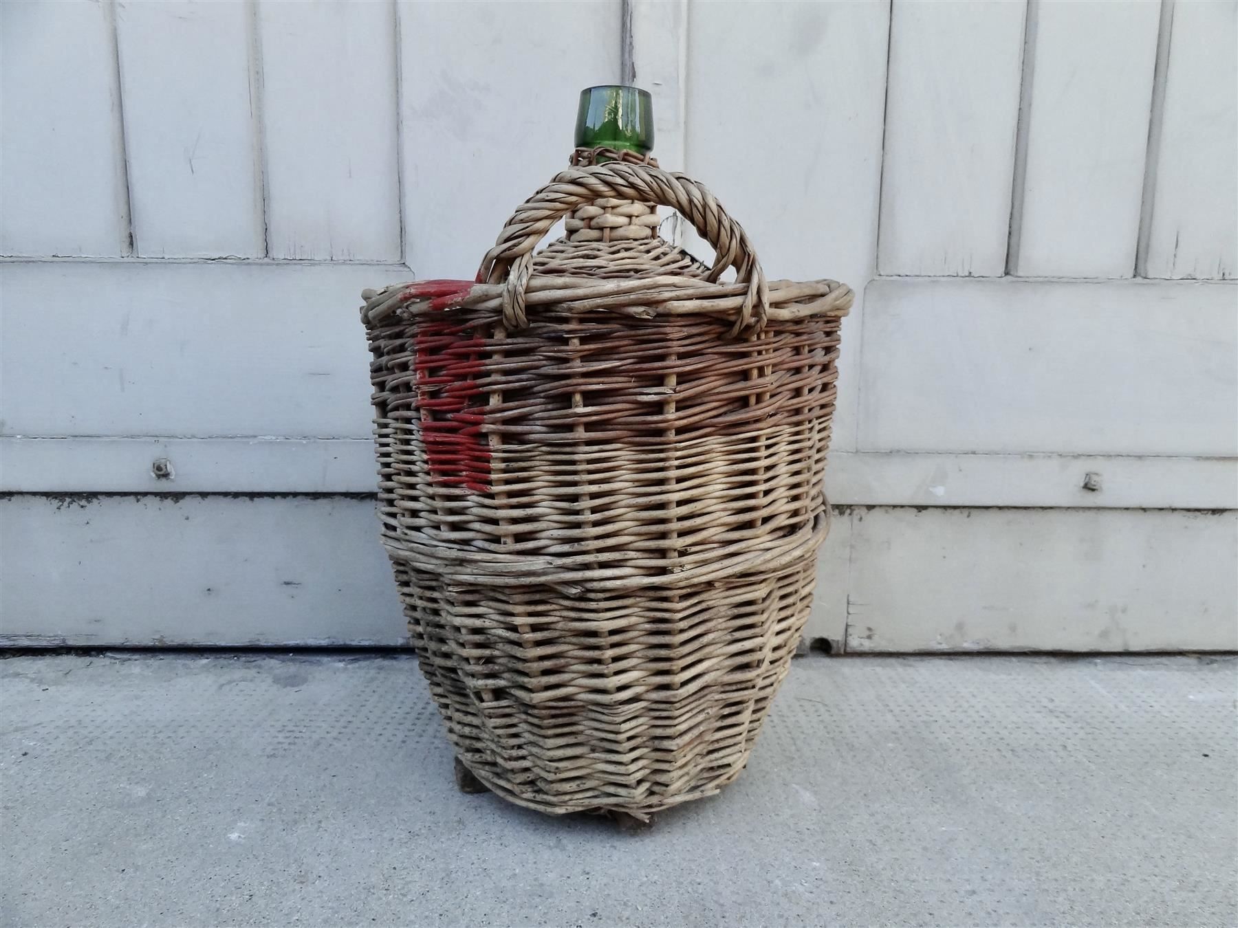 Bottiglie: alte grosse Korbflasche 7.6 Liter 1948 – Nuovo e nell'imballaggio originale da Kerzers venduto da Flaschenposten 7