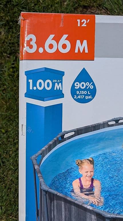 Piscine: Bestway Pool 3.66m  – Usato da Niederlenz venduto da Griddle 1
