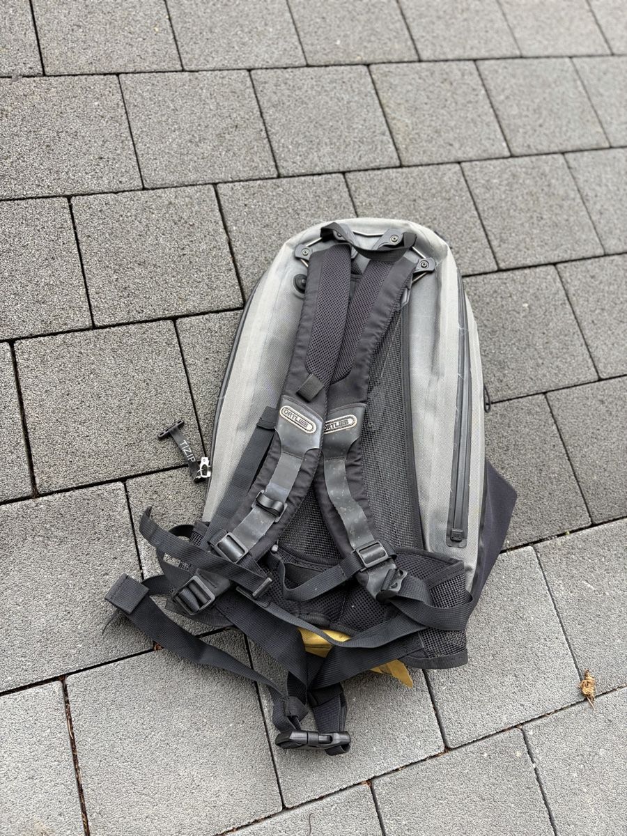 Ortlieb Zaini: Ortlieb Rucksack – Difettoso da Thalwil venduto da Counterdude