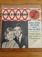Vinyl Single - Gitte & Rex Gildo - Jetzt dreht die Welt ...