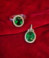 Ring und Anhänger aus 925er Silber