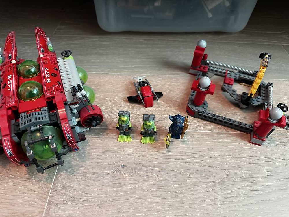 LEGO Atlantis 8077 Atlantis Exploration HQ mit Anleitung (Gebraucht) in ...