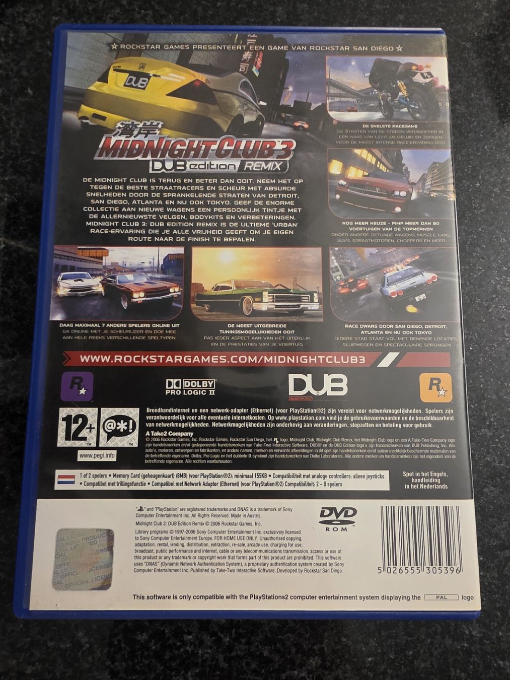 Jeux: Midnight Club 3 PS2 – D'occasion à Chavornay par Crash37 1