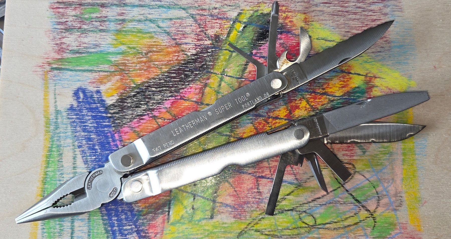 Leatherman Couteaux de poche: Leatherman Tool mit Lederetui – D'occasion à Gossau SG par tenerife11 5