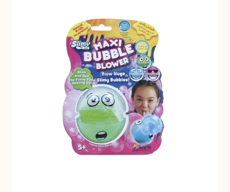 Giocattoli: Slime Maxi Bubble Blower - Slimy Blasen! – Nuovo e nell'imballaggio originale da Winterthur venduto da Box4Fun 1