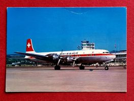 Zürich - Airport - SWISSAIR - Douglas DC 7 - Seven Seas
