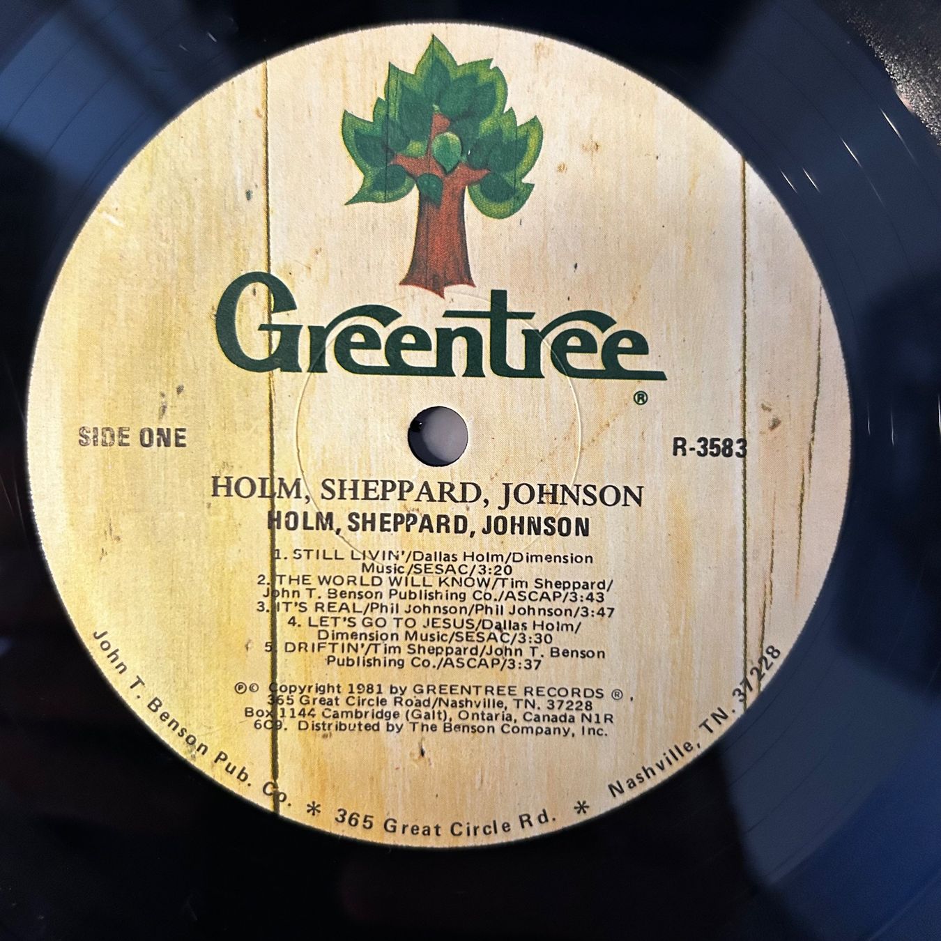 Dischi in vinile: Holm, Sheppard, Johnson –  Vinyl LP – Usato da Aesch BL venduto da BernisFlomi 2