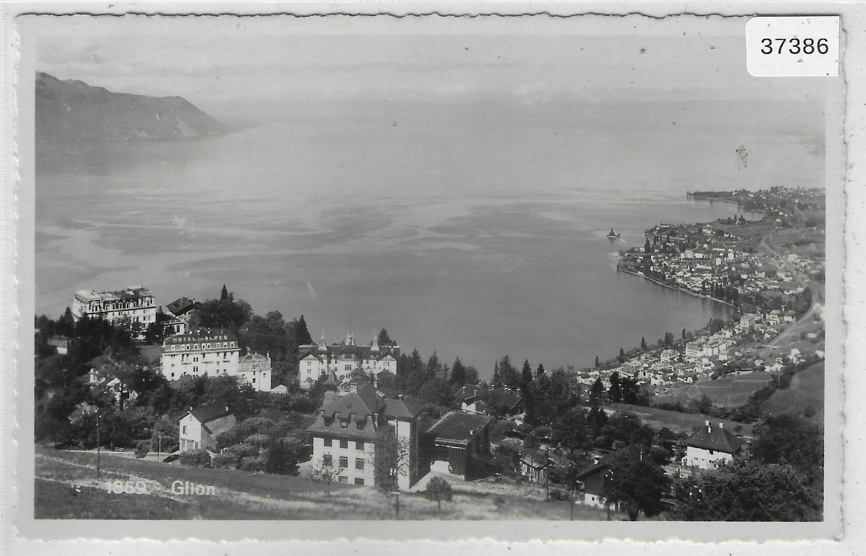 Cartoline postali: Glion - Panorama – Usato da Ettingen venduto da Kartenplanet