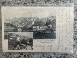 Gruß vom Rietbad Säntis 1909