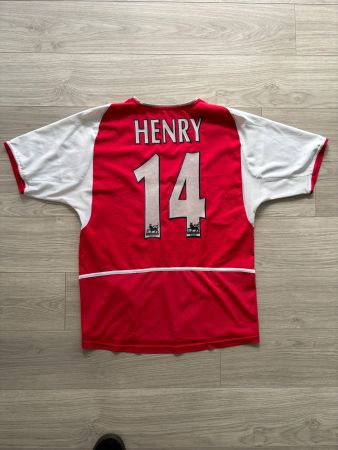 2002-04 Arsenal Home Shirt Henry #14 - (S)