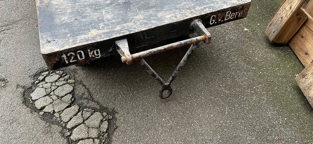 Carrelli di trasporto: %massiver Plattformwagen 140x70cm – Usato da Necker venduto da liq24 2