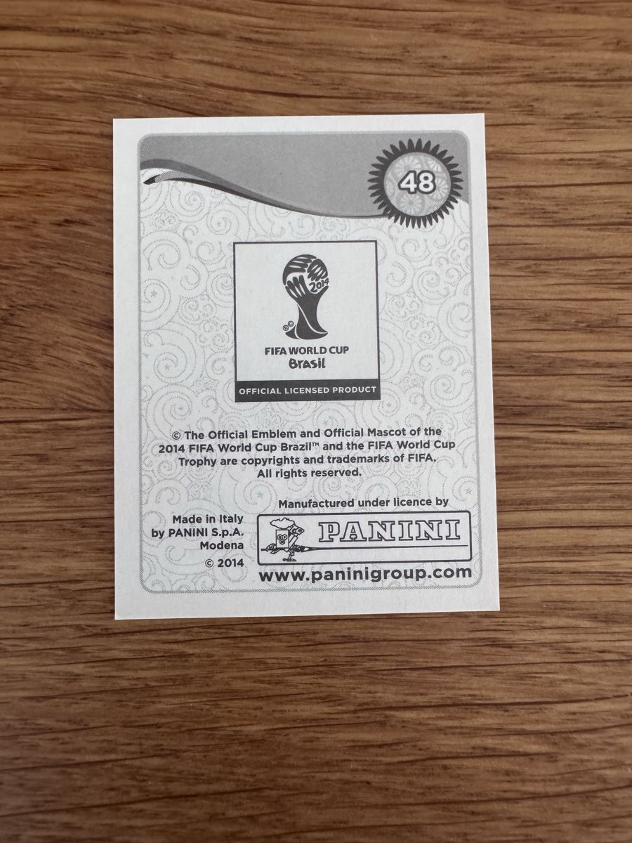 Panini Carte collezionabili: WM Brasil 2014 Sticker Neymar Jr. Panini – Usato da Emmen venduto da Panininho 1