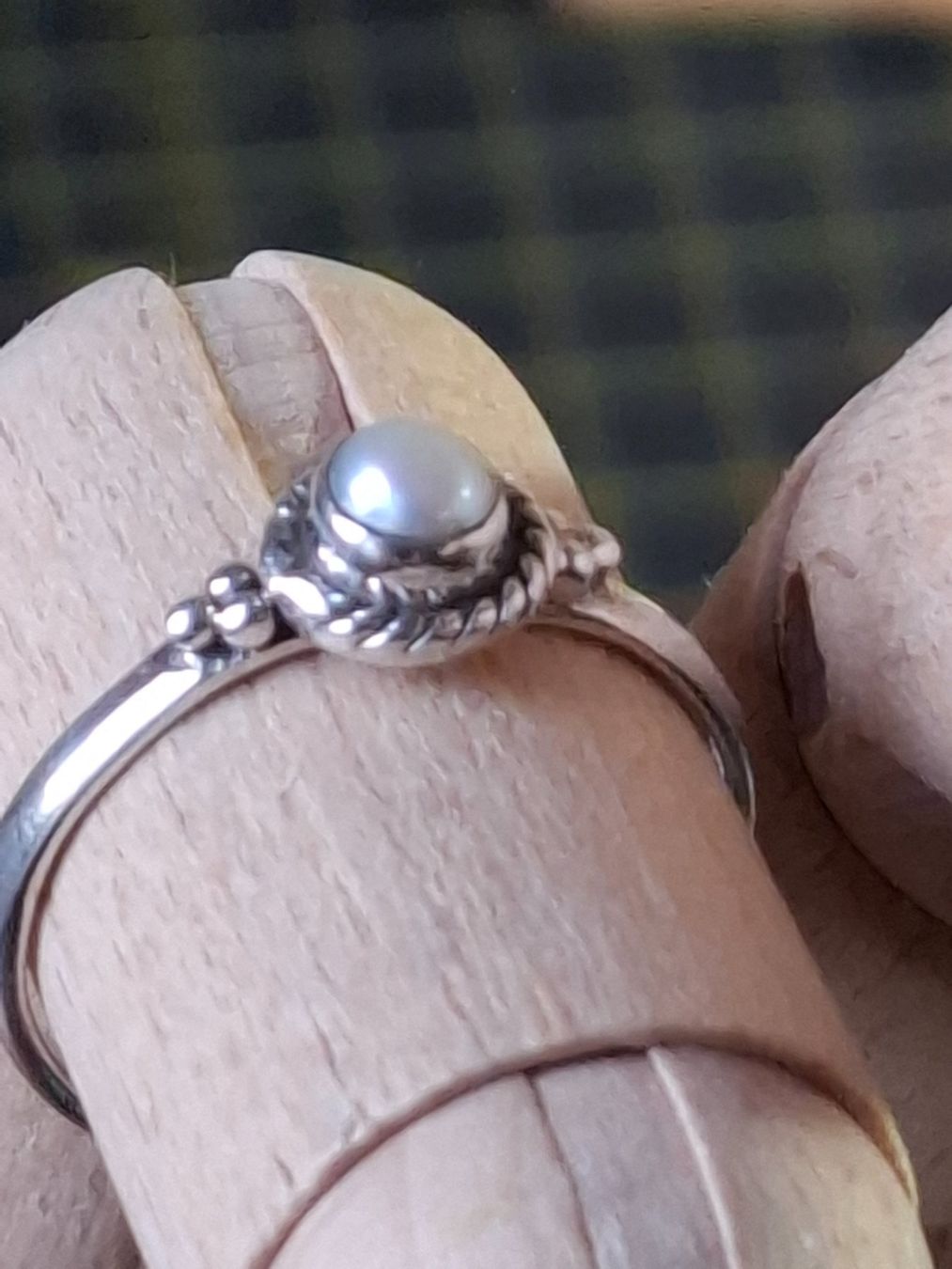 Bagues: Ring S 925 mit kleiner Perle – D'occasion à Zwieselberg par Halifaxmendusli 6