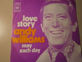 Vinyl-Single Andy Williams - Love Story