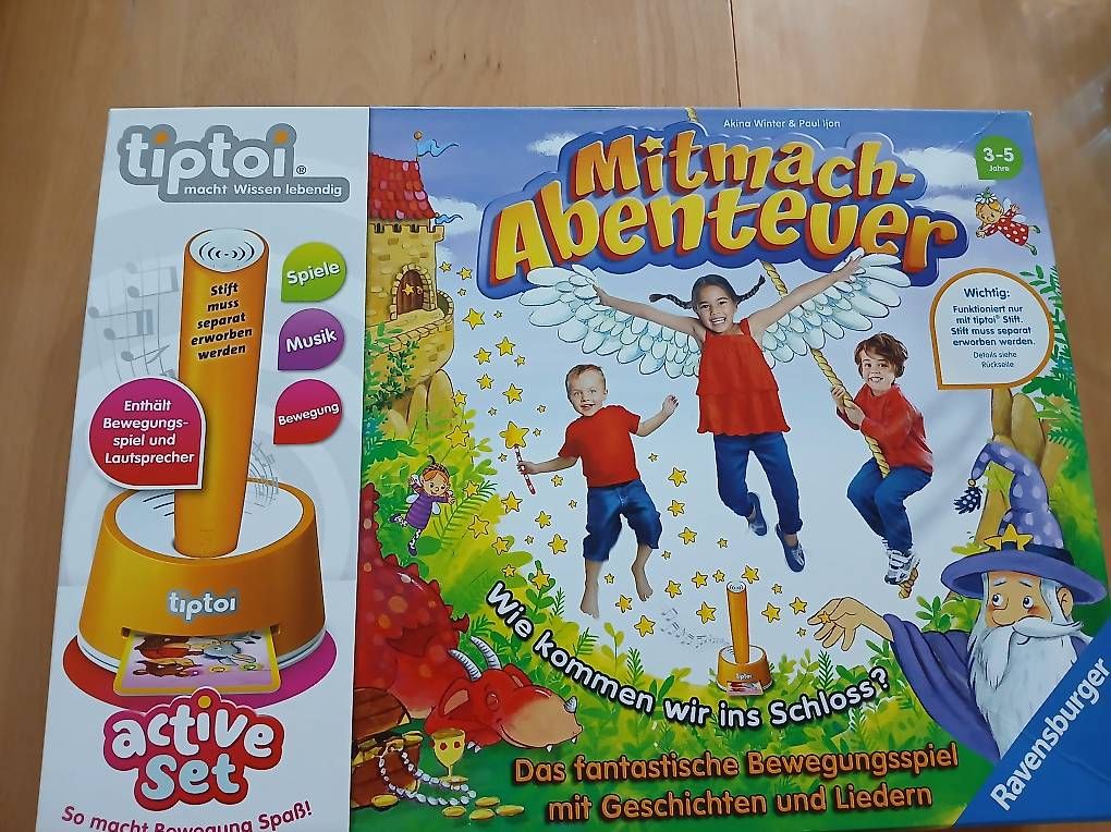 Ravensburger Giochi: Ravensburger Tiptoi Mitmachabenteuer mit Lautsprecher – Usato da Münchwilen TG venduto da miwirz