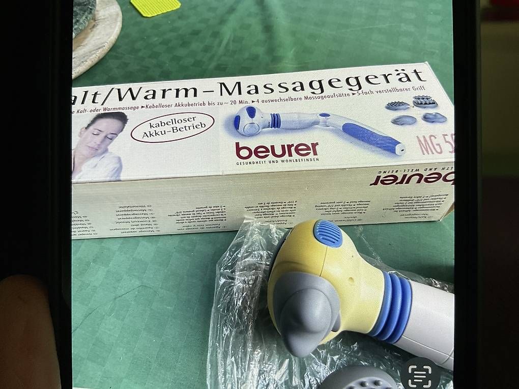 Beurer Dispositivi per massaggi: MASSAGE GERÄT BEURER MG 50 – Nuovo (secondo la descrizione) da Adlikon b. Regensdorf venduto da bonsaifranky 1