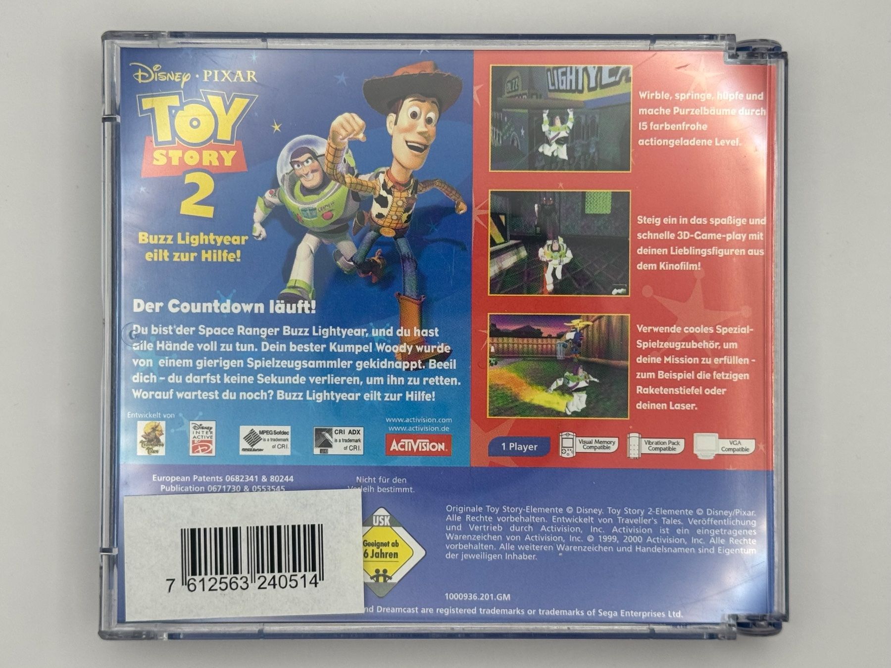 Sega Spiele: Dreamcast Toy Story 2 – Gebraucht aus Bettlach von awi_7jcb 1