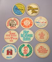 11ST. DIVERSE ALTE BIERDECKEL