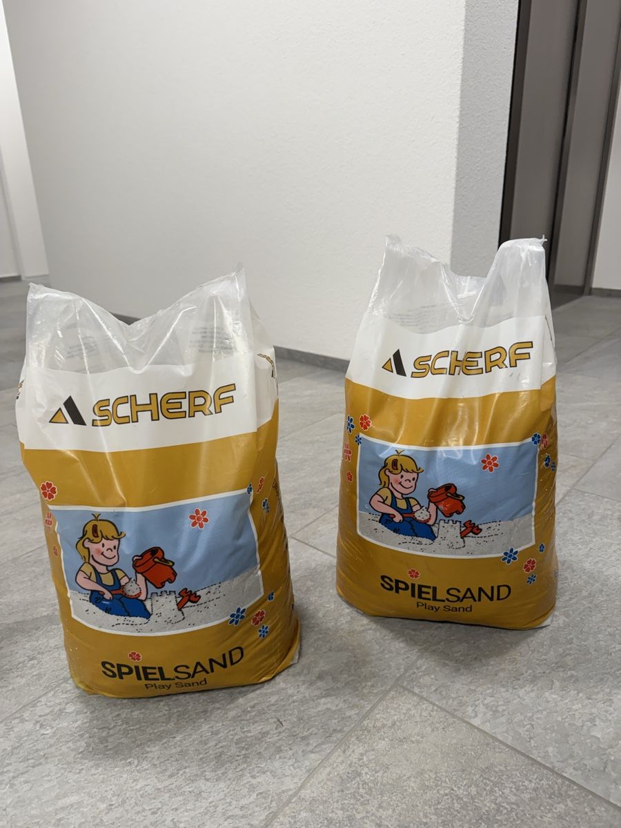 Sabbiera per bambini: Spielsand Scherf – Nuovo e nell'imballaggio originale da Walchwil venduto da eve_5bx9