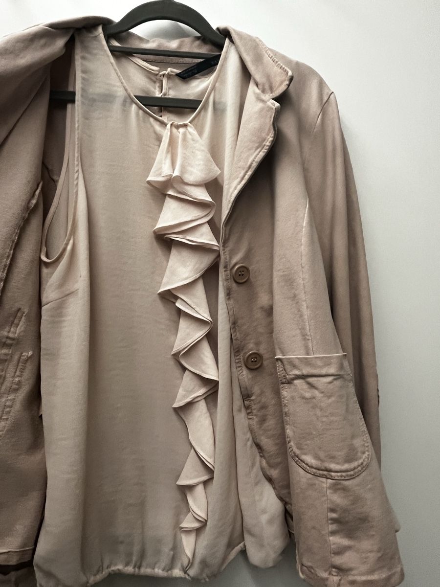 Giacche: Sweat Blazer mit Stern-Applikation, Grösse M – Usato da Altendorf venduto da ilona12 1