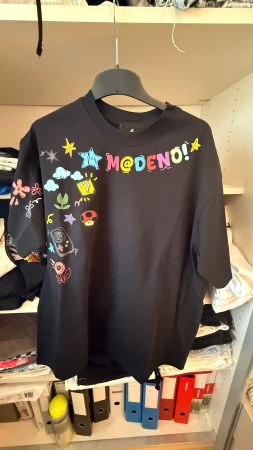 Supermade T-Shirt schwarz mit Aufdruck Grösse XL neu