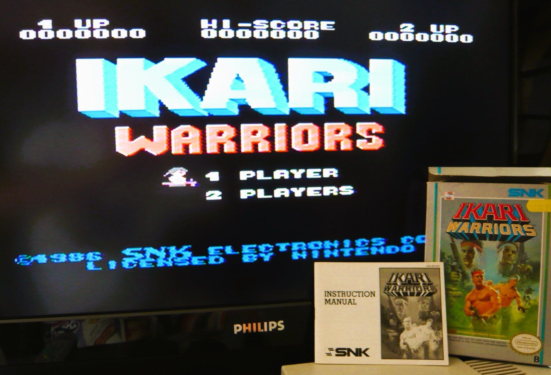 Nintendo Giochi: NES : Ikari Warriors, CIB, Top état – Usato da Onex venduto da Jaguar1986 1