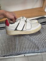 Weisse Schuhe mit Klettverschluss, Grösse 36