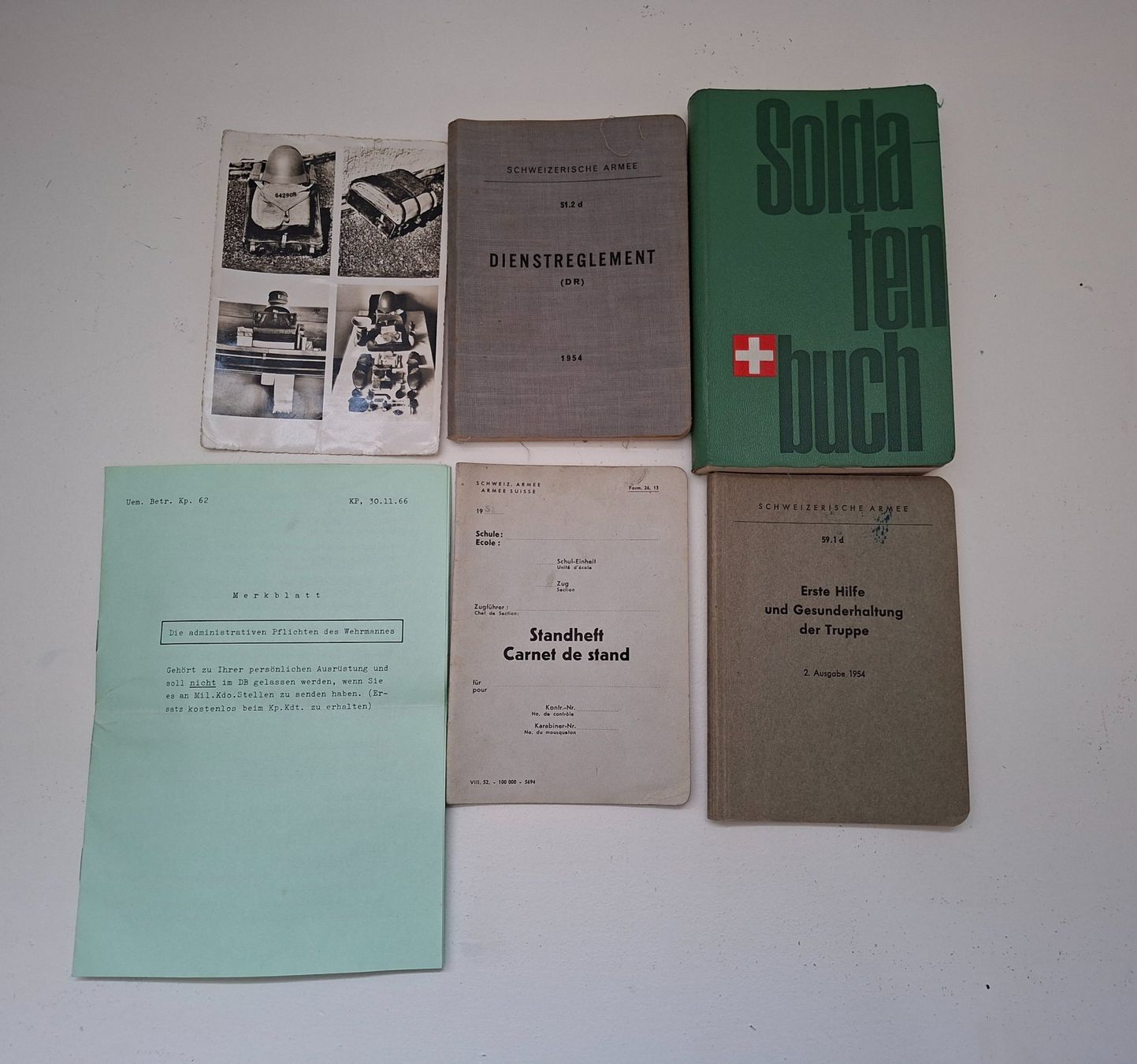 Zaini: Militärrucksack "Aff" 50er Jahre – Usato da Merenschwand venduto da lea61 2