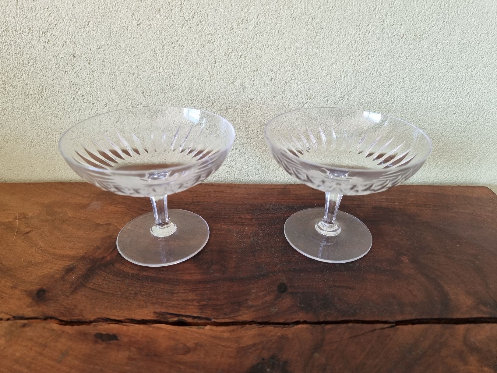 Gläser: 6 Vintage Champagner Gläser Dessertgläser – Gebraucht aus himmelried von bribuli 4