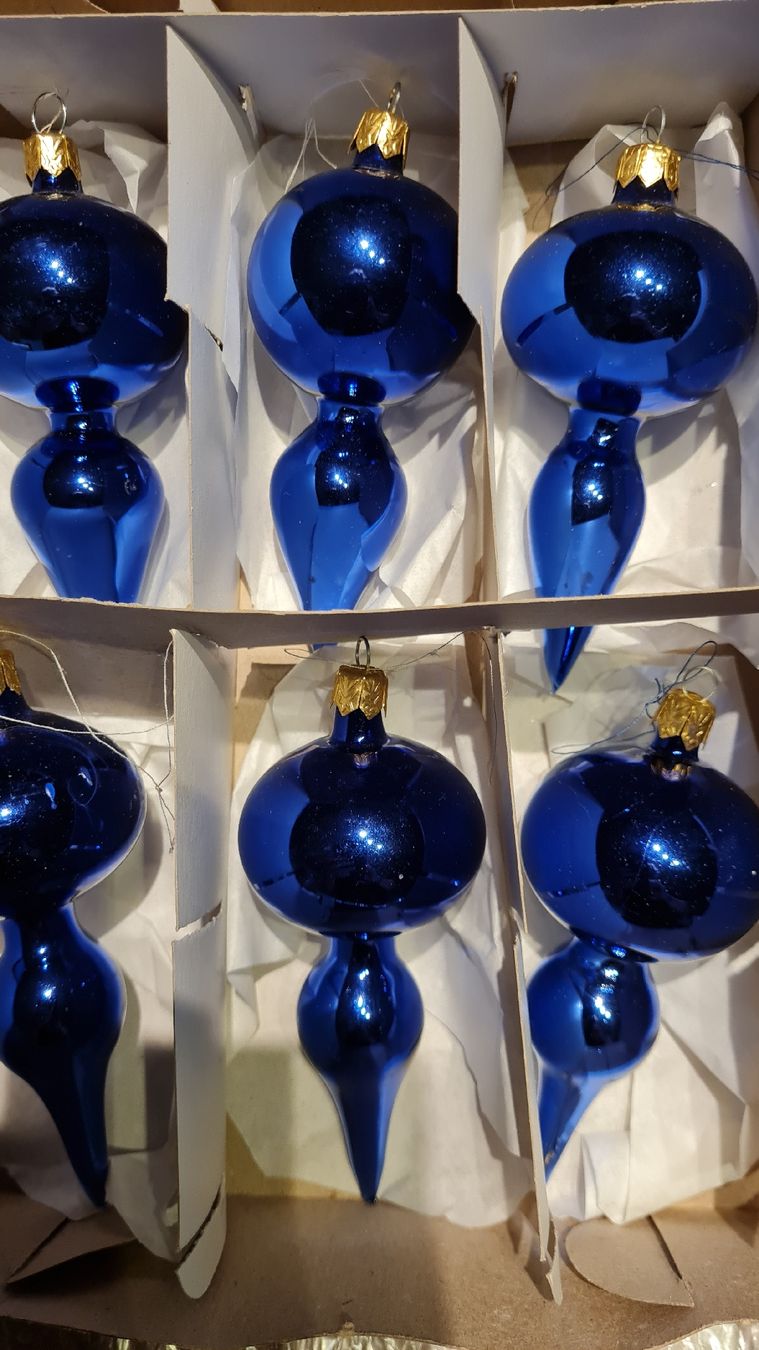 Alle Dekorationen: Vintage 12er Set  Weihnachtskugeln, – Neu (gemäss Beschreibung) aus Münsingen von Cuci31 1