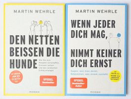 2x Martin Wehrle Bücher - Den Netten beißen die Hunde