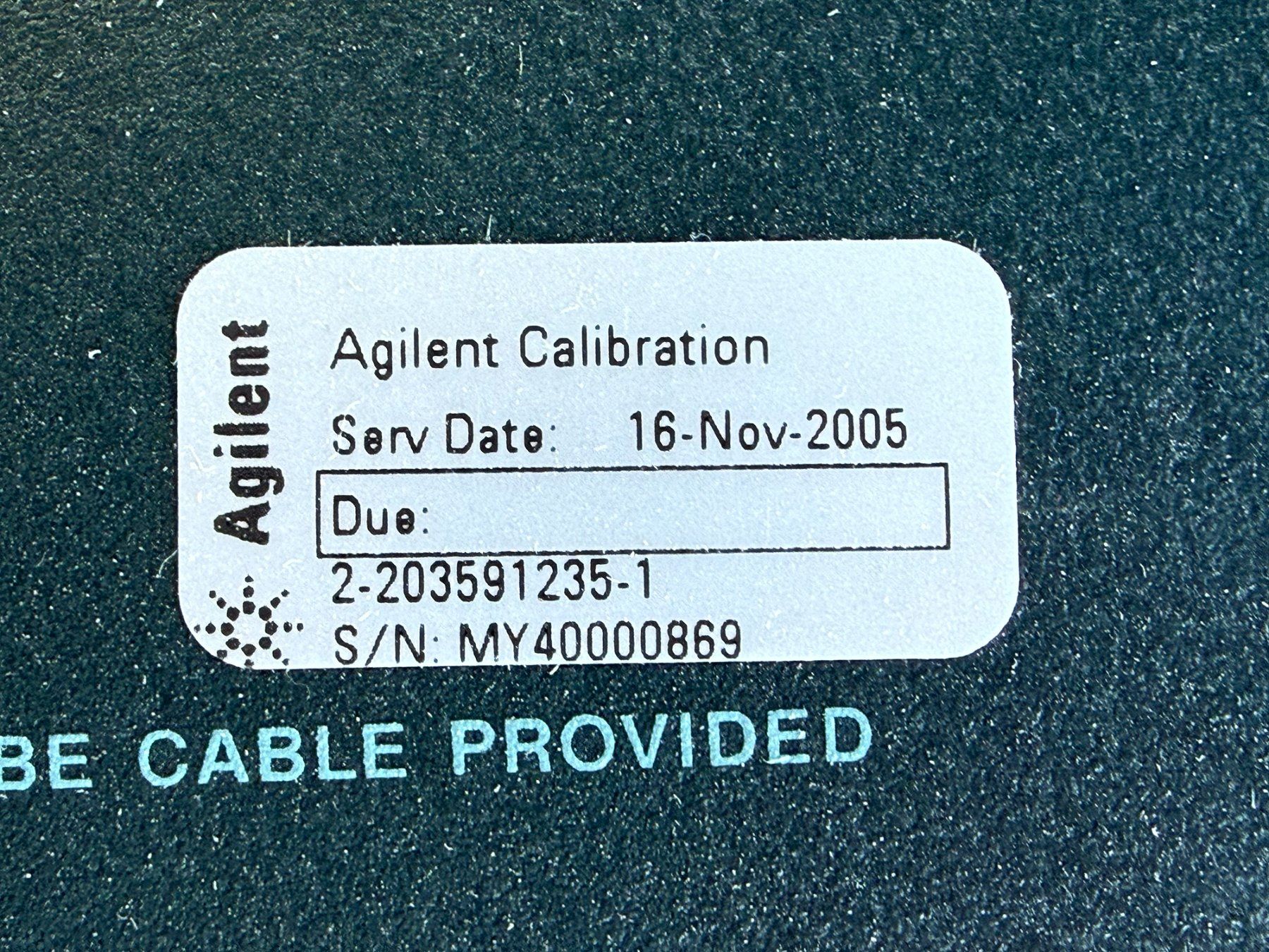 Agilent Misurare: Wave Analyzer 32 Kanäle Agilent LogicWave E9340A – Usato da Widen venduto da Albatros15 6