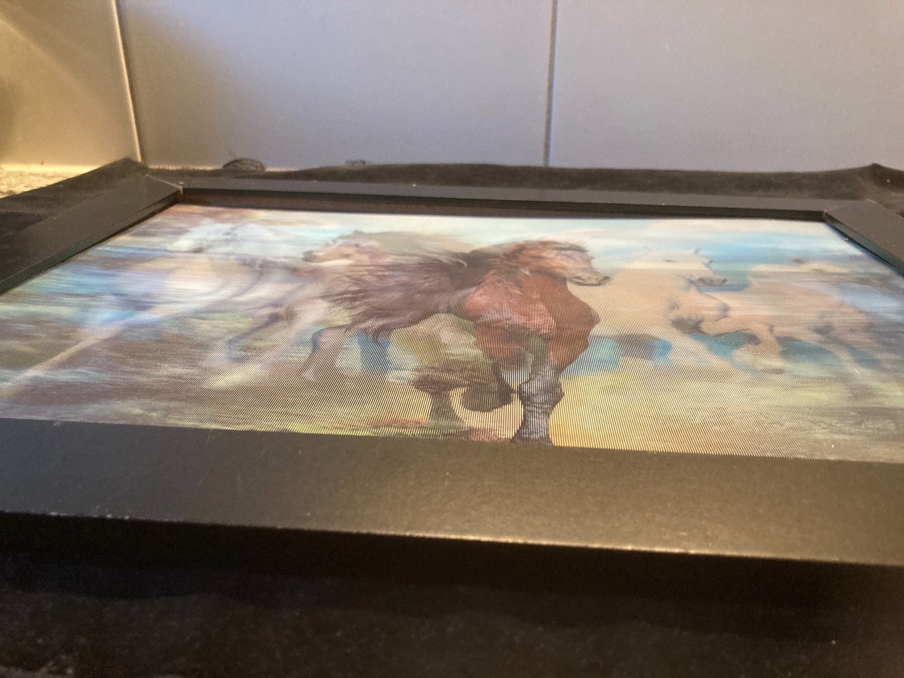 Posters & Illustrations: 3 D Bild mit Pferden – D'occasion à Zürich par Chaeffeler 5
