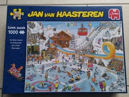 WINTERSPIELE / COMICS PUZZLE 1000 TEILE