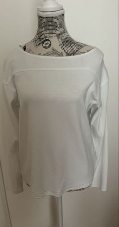 Damen Langarmshirt YAYA WOMEN Weiss Grösse S