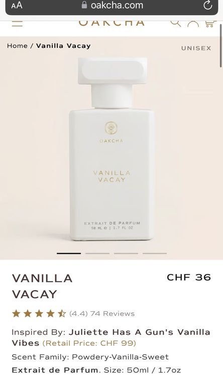 Vanilla vibes dupe hot sale