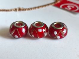 Pendentif charms Murano en lot de 3