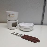 Schoggi Fondue Set "Schoko Traum" - Komplett für Geniesser!