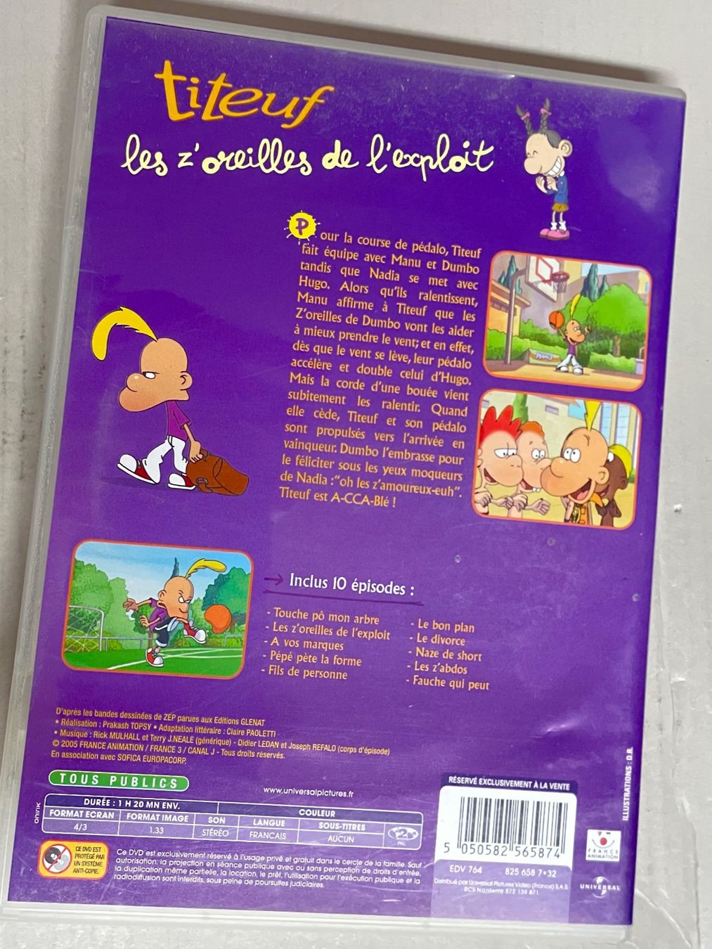 Alle DVDs: Titeuf – Gebraucht aus Muri b. Bern von AdidasCollector 1