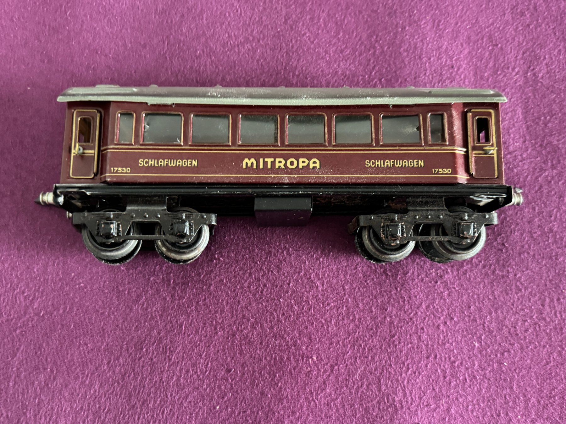 Märklin Modellini di ferrovie: Mitropa Speisewagen  Märklin Spur 0 – Usato da Wangs venduto da Rumauch