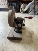 Handschlschleifmaschine, sehr alt, funktioniert 