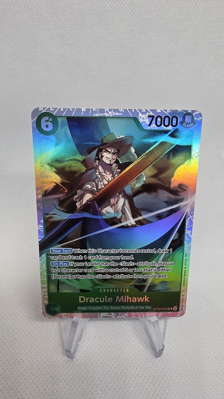 Bandai Sammelbilder & Trading cards: One Piece Card Game Dracule Mihawk ST32-003 2x – Neu (gemäss Beschreibung) aus Sirnach von Halk_TCG 2